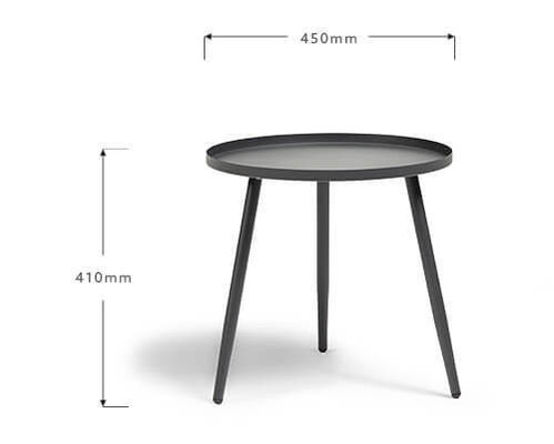 Buitenmeubilair Stalen tuin set Plastic Rattan 2 zitplaatsen Bistro Set voor terras