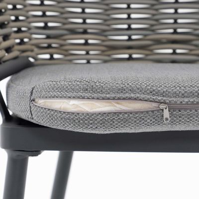 50 lbs tafelgewicht AJUNION Luxe restaurant tuinmeubilair gemengde wicker stoel set