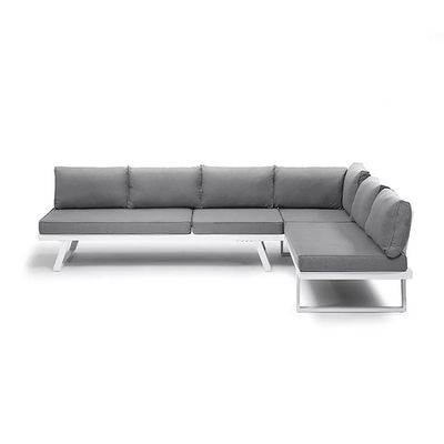 Tuin set AJUNION Aluminium frame Outdoor meubels Lounge set Modulaire sectioneel sofa