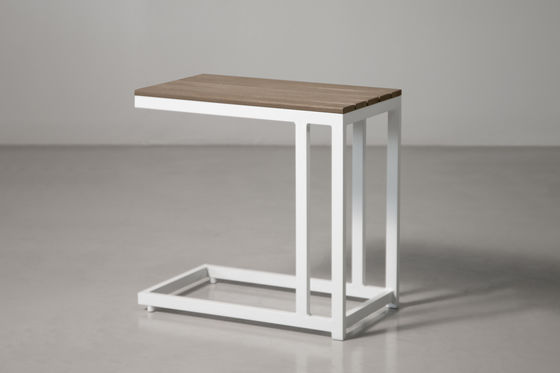 Moderne design aluminium patio meubelset met verstelbare tafel en eetkamer