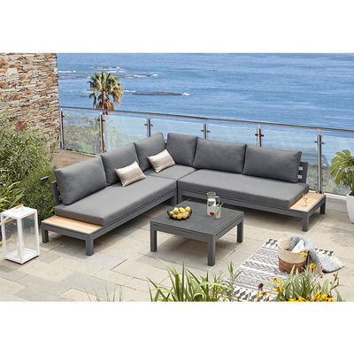 Y Postverpakking AJUNION Moderne luxe tuinmeubilair L-vorm sectioneel loungeset