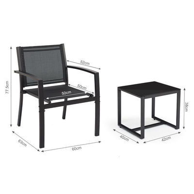 Minimalistische ontwerpstijl AJUNION 2 Buitenmeubilair voor tuin en balkon