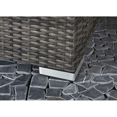 Outdoor tuin eetkamermeubelen met bank door AJUNION Woven Rattan Hoekbank