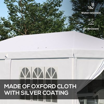 AJUNION Persoonlijke grootte Outdoor feest tent Pop Up Gazebo tent met hoge dichtheid stof