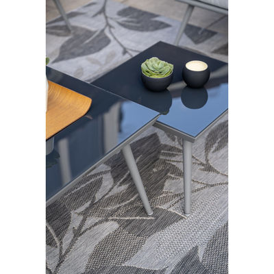 Aluminium raam Tuinmeubilair Lounge Set met koffietafel Grootte L60 x D60 x H39cm