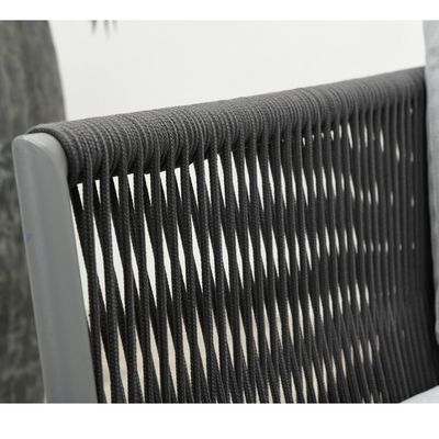 Aluminium raam Tuinmeubilair Lounge Set met koffietafel Grootte L60 x D60 x H39cm