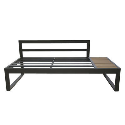 Tuinset AJUNION L-vormige sectiesofa met UKFR kussen en aluminium frame