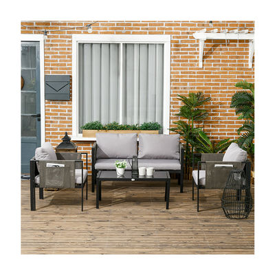 Buitenmeubilair Lounge Set AJUNION Aluminium Terrasmeubilair Set Specifieke Tuin Set