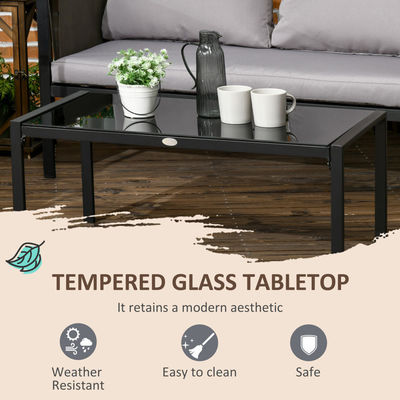 Buitenmeubilair Lounge Set AJUNION Aluminium Terrasmeubilair Set Specifieke Tuin Set
