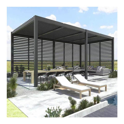 Arches Design AJUNION 3x4M Aluminium Bioclimatische luikpergola voor buitenwonen
