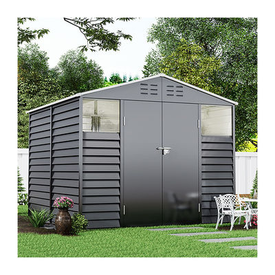 43kg AJUNION Metalen tuinhuis opslaggebouw schuur waterdicht en duurzame oplossing