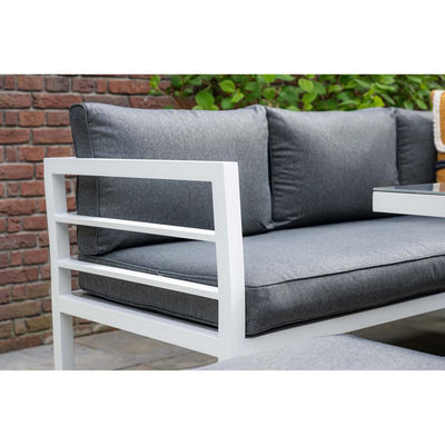 Aluminium Outdoor Eettafel Tuinmeubilair Set met Bank door AJUNION