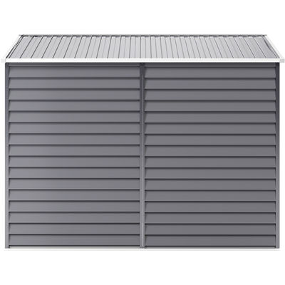 43kg AJUNION Metalen tuinhuis opslaggebouw schuur waterdicht en duurzame oplossing