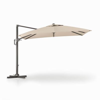 Moderne design stijl 1-tier Cantilever paraplu voor tuin zonneschaduw en bescherming