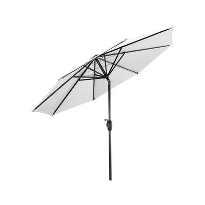 Waterdicht AJUNION 9ft Outdoor Offset paraplu voor café en patio in moderne stijl