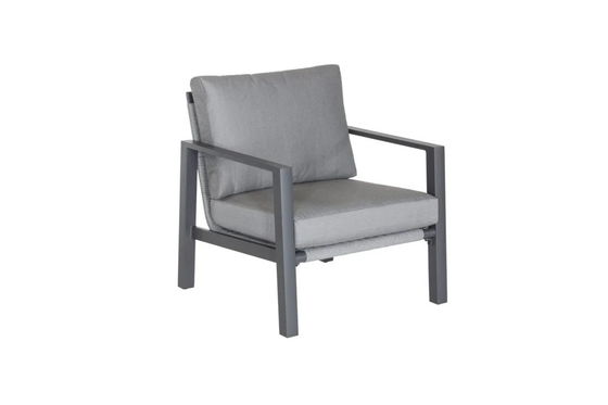 Beach Relaxation AJUNION's Luxe Geweven touw Tuinbank Aluminium Frame Lounge Set