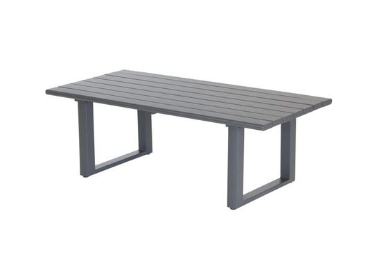 Beach Relaxation AJUNION's Luxe Geweven touw Tuinbank Aluminium Frame Lounge Set