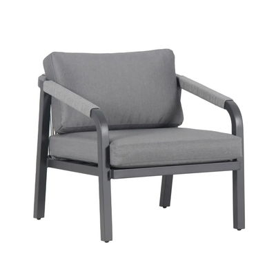 Waterdicht polyesterstof Buitenmeubelen Tuin touw weefsofa Patio Lounge Set
