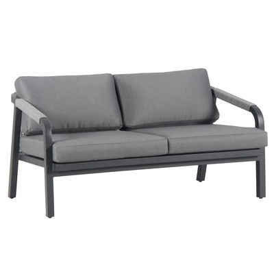 Waterdicht polyesterstof Buitenmeubelen Tuin touw weefsofa Patio Lounge Set