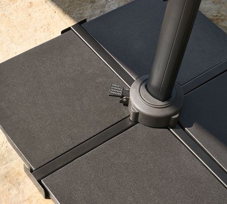Waterdicht zonnescherm Aluminium Parasol 10ft rechthoekige Kantelever Patio Paraplu voor tuin