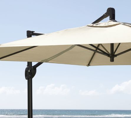 16.5"L x 6"W x 90"H paraplu Pakket Luxe Aluminium Patio Paraplu en Meer Opties