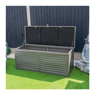 Polypropyleen buitentuin opslagdoos voor zwembad patio AJUNION 390L 103 Gallons