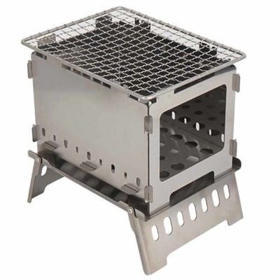 20*15*21 cm of OEM Vuurputten Roestvrij staal Mini vouwbaar campingkachel voor picknicks
