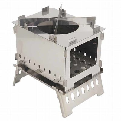 20*15*21 cm of OEM Vuurputten Roestvrij staal Mini vouwbaar campingkachel voor picknicks