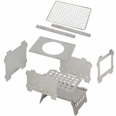 20*15*21 cm of OEM Vuurputten Roestvrij staal Mini vouwbaar campingkachel voor picknicks