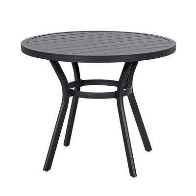 Ronde eettafel en stoel grootte L 52 x W45 x H83cm Set voor buitenleven door AJUNION