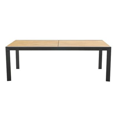 Uitbreidbare tafel van teakhout Outdoor dining set voor 12 zitplaatsen