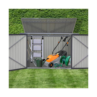 Extra grote tuin opslag schuur metalen schuur opslag gereedschapsbouw tuin schuur met vergrendelbaar