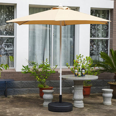 Camping Ronde Aluminium Centrum Palen Paraplu voor Outdoor Restaurant Cafe Hotel Garden Beach
