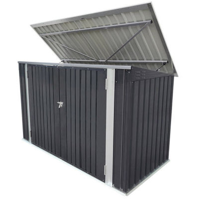 Extra grote tuin opslag schuur metalen schuur opslag gereedschapsbouw tuin schuur met vergrendelbaar
