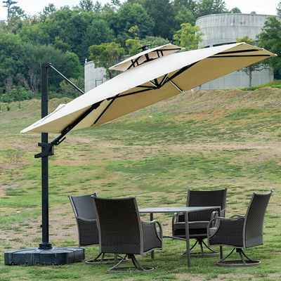 Postverpakking Persoonlijke Hof Tuin paraplu Aluminium Cantilever Parasol voor buiten