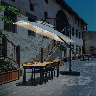 Postverpakking Persoonlijke Hof Tuin paraplu Aluminium Cantilever Parasol voor buiten