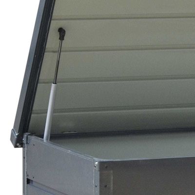 Modern Design AJUNION 600L Metalen Waterdichte Outdoor Tuinopslag voor het zwembad