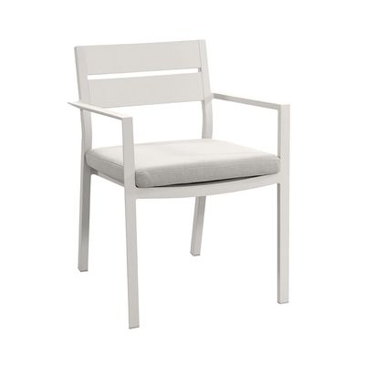 Outdoor restaurant eetkamer set metalen tafel en stoelen voor ontspanning faciliteiten tuin set