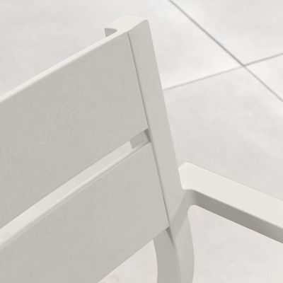 Outdoor restaurant eetkamer set metalen tafel en stoelen voor ontspanning faciliteiten tuin set