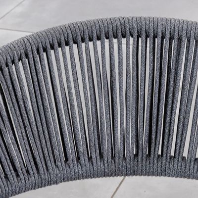 Aluminium touw weeftuin Tuin Eetkamermeubelen 4 zitplaatsen Buiten Eetkamer Set door AJUNION