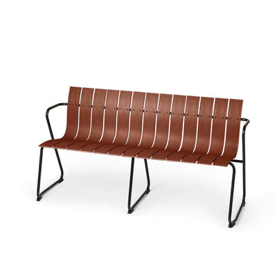 Buitenmeubilair AJUNION Staal Plastic Hout Patio Stoel Loveseat Tuinbank fauteuil