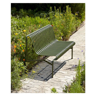 Stalen frame tuinbank en stoel voor AJUNION