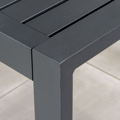 Postverpakking inbegrepen AJUNION Aluminium metaal Outdoor eetkamermeubilair set voor 6 personen