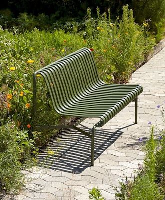 Stalen frame tuinbank en stoel voor AJUNION