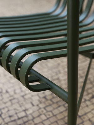 Transformeer uw buitenruimte met AJUNION Minimalist Steel Armchair W63 x D66 x H80cm