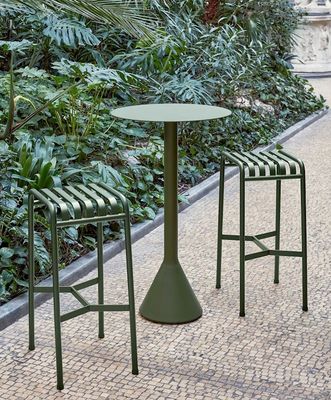 Outdoor Bar Set AJUNION Minimalistische bar tafel en stoel voor binnenplaats