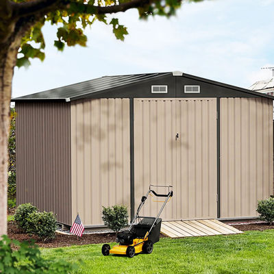 113*8,7*63 inch Moderne achtertuin gazon gereedschapshut Huis voor waterdichte tuin opslag