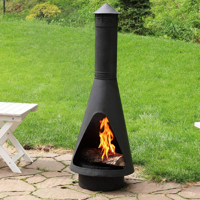 Houtbrandkachel van staal zware brandkasten voor buitenplaats achtertuin tuin camping