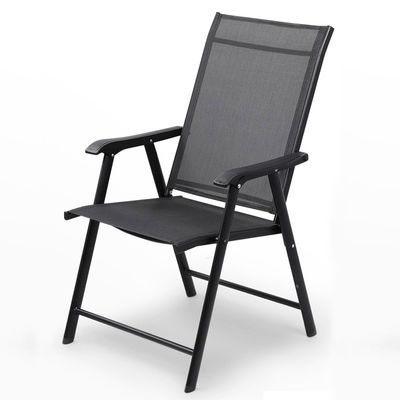 Buitencafé Tuin Balkon Patio Strand Metalen ijzeren opvouwbare fauteuil met postpakket