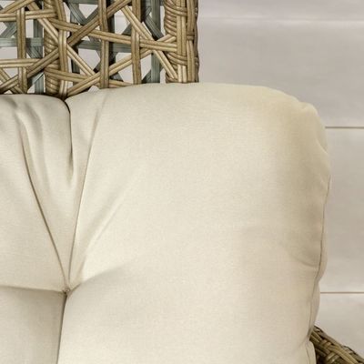Moderne designstijl AJUNION Patio Swing WickerRattan Hangende stoel voor buitenmeubelen